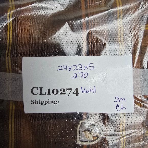 Kuhl Men Plaid Button Up‎ Shirt Size Medium Outdoor Hiking Travel Adventure - Picture 11 of 11